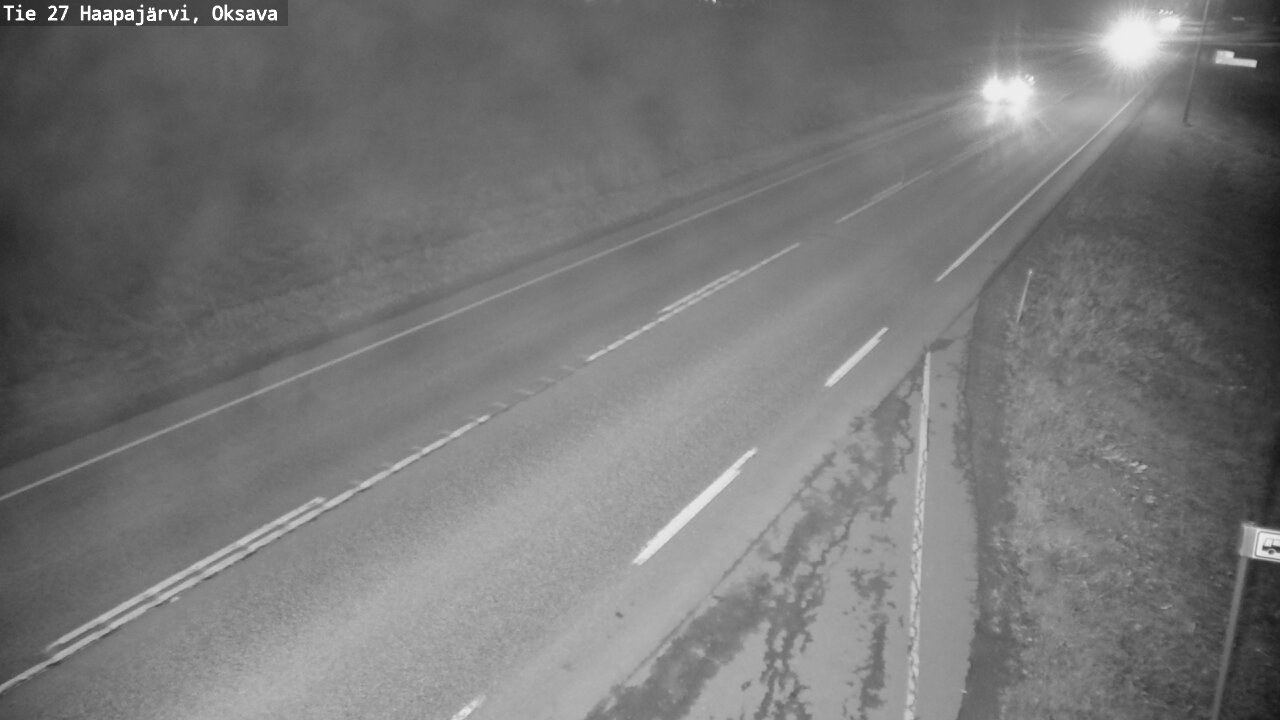 Kelikamerat Kuva Tie 27 Haapajärvi, Oksava, Haapajärvi, Pohjois-Pohjanmaa