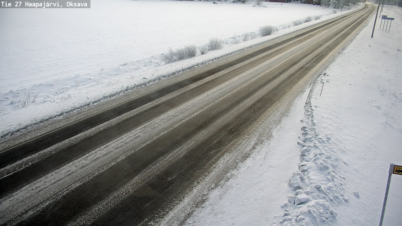 Kelikamerat Kuva Tie 27 Haapajärvi, Oksava, Haapajärvi, Pohjois-Pohjanmaa