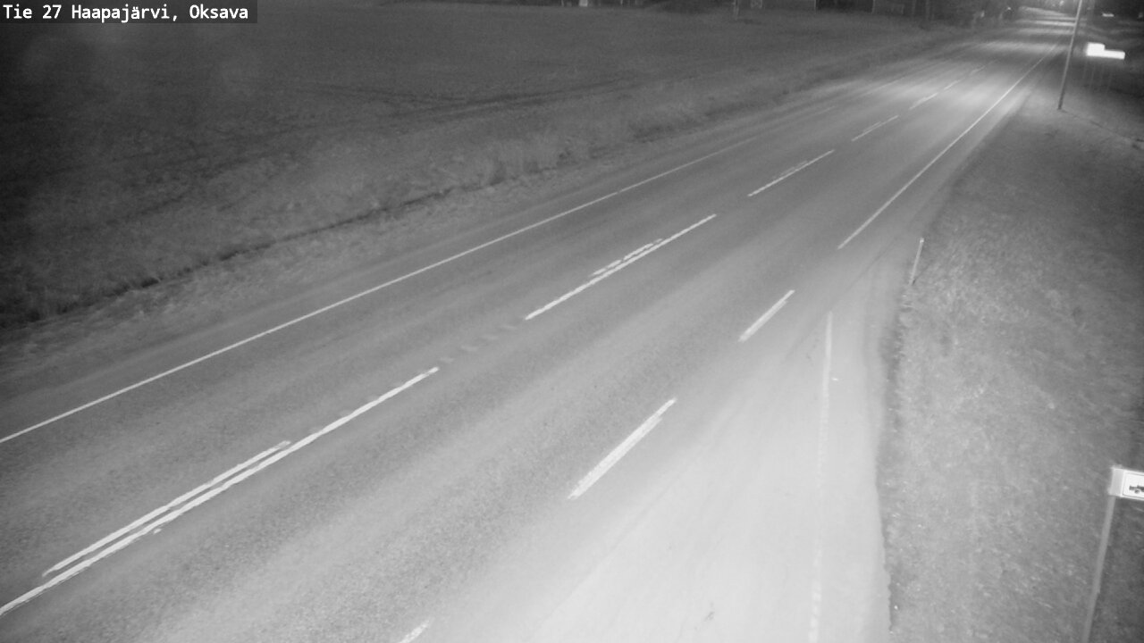 Kelikamerat Kuva Tie 27 Haapajärvi, Oksava, Haapajärvi, Pohjois-Pohjanmaa