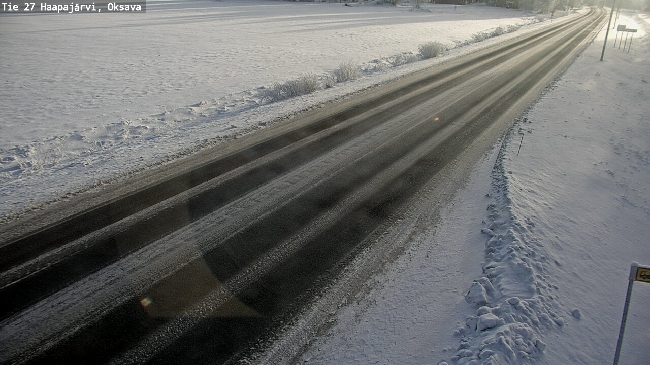 Kelikamerat Kuva Tie 27 Haapajärvi, Oksava, Haapajärvi, Pohjois-Pohjanmaa