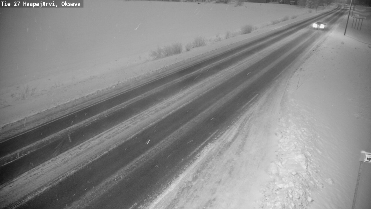 Kelikamerat Kuva Tie 27 Haapajärvi, Oksava, Haapajärvi, Pohjois-Pohjanmaa