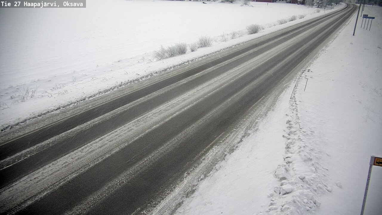 Kelikamerat Kuva Tie 27 Haapajärvi, Oksava, Haapajärvi, Pohjois-Pohjanmaa