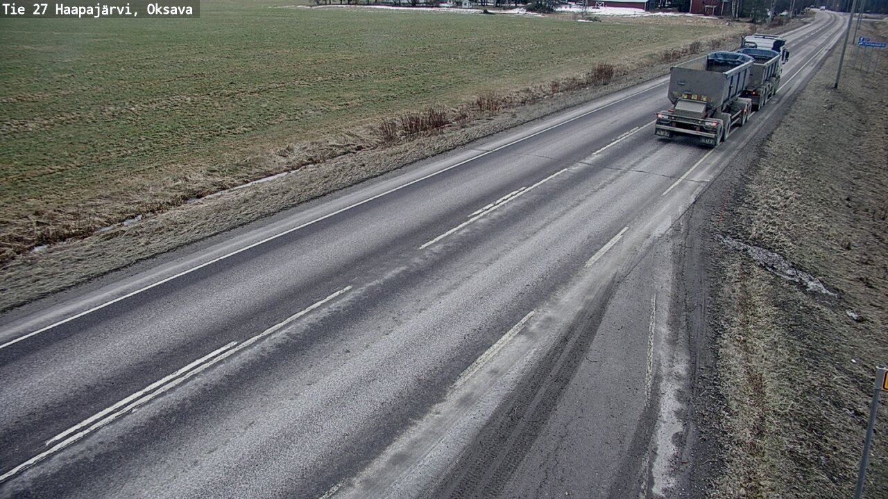 Kelikamerat Kuva Tie 27 Haapajärvi, Oksava, Haapajärvi, Pohjois-Pohjanmaa