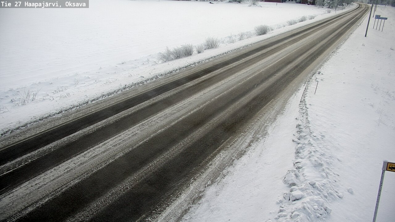 Kelikamerat Kuva Tie 27 Haapajärvi, Oksava, Haapajärvi, Pohjois-Pohjanmaa