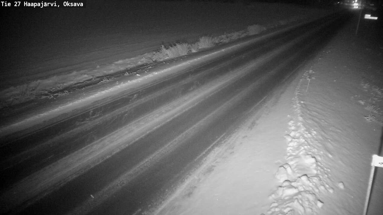 Kelikamerat Kuva Tie 27 Haapajärvi, Oksava, Haapajärvi, Pohjois-Pohjanmaa