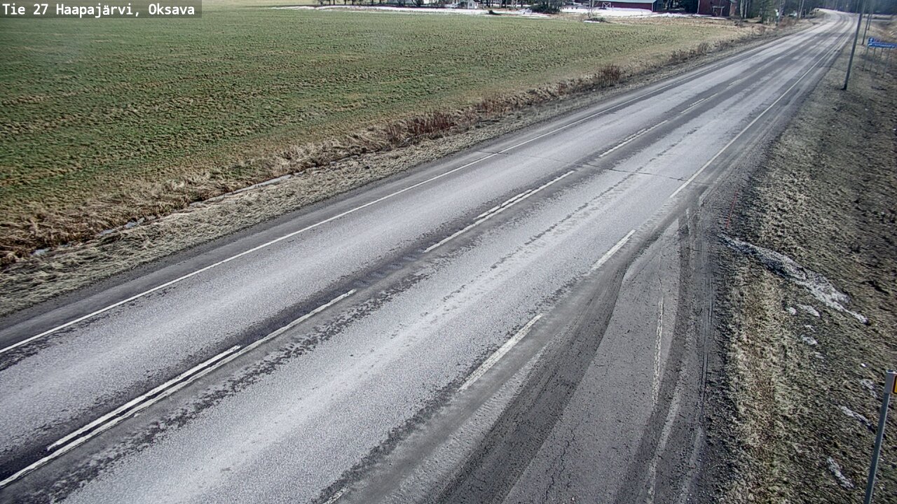 Kelikamerat Kuva Tie 27 Haapajärvi, Oksava, Haapajärvi, Pohjois-Pohjanmaa