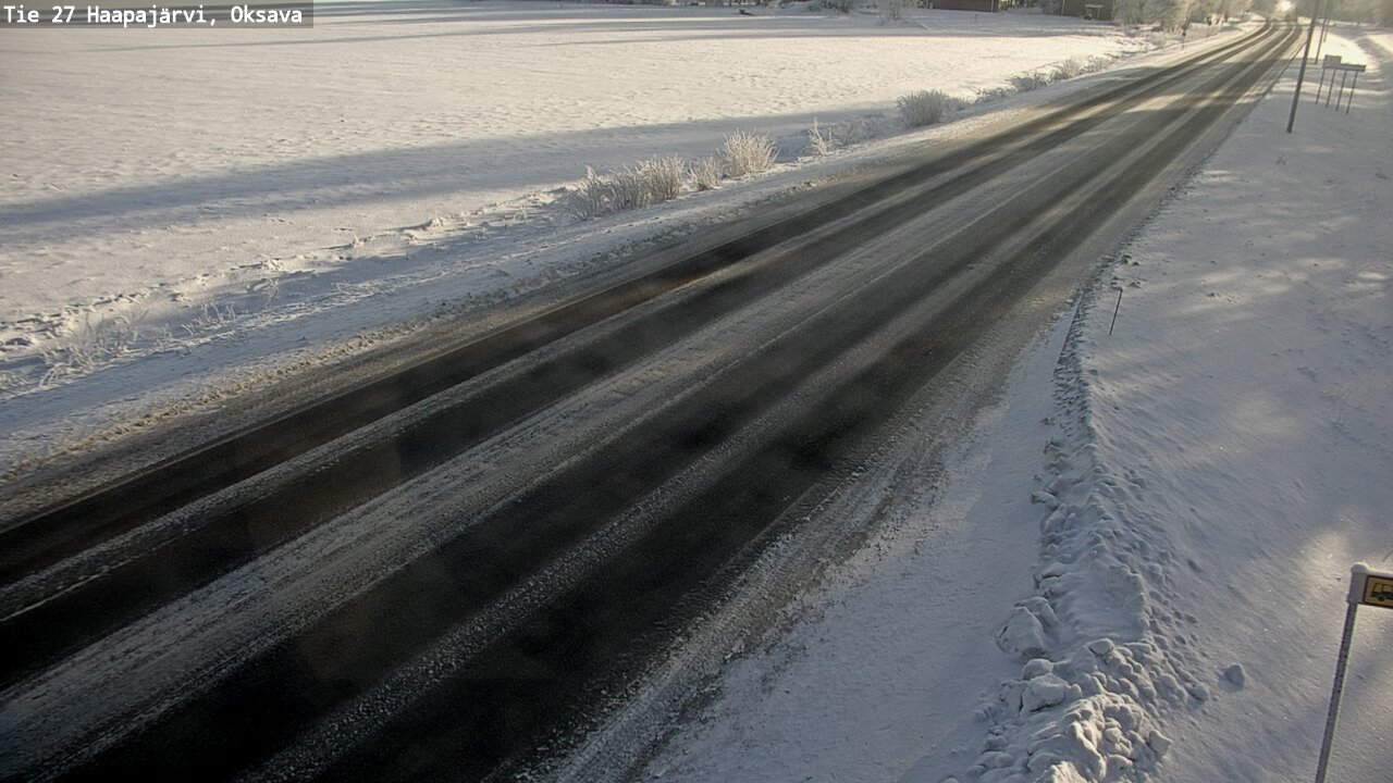 Kelikamerat Kuva Tie 27 Haapajärvi, Oksava, Haapajärvi, Pohjois-Pohjanmaa