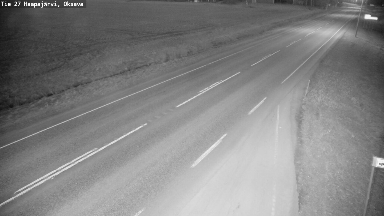 Kelikamerat Kuva Tie 27 Haapajärvi, Oksava, Haapajärvi, Pohjois-Pohjanmaa