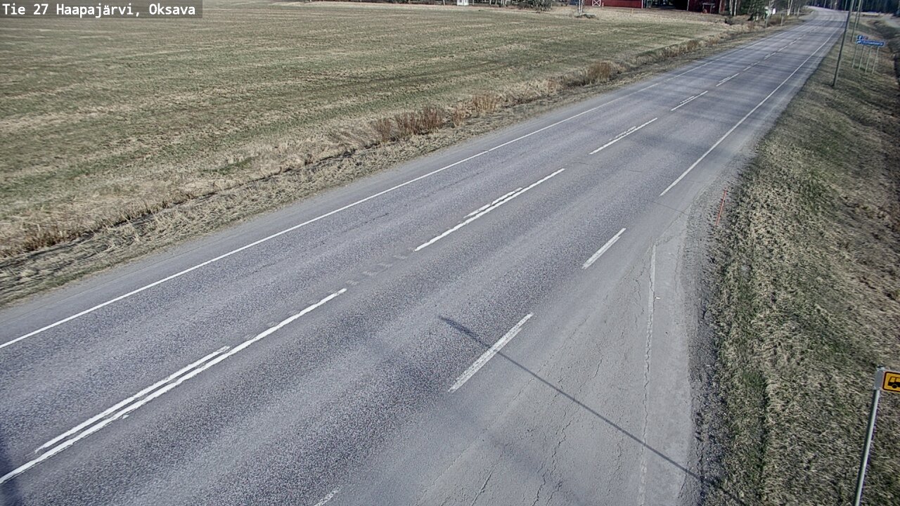 Kelikamerat Kuva Tie 27 Haapajärvi, Oksava, Haapajärvi, Pohjois-Pohjanmaa