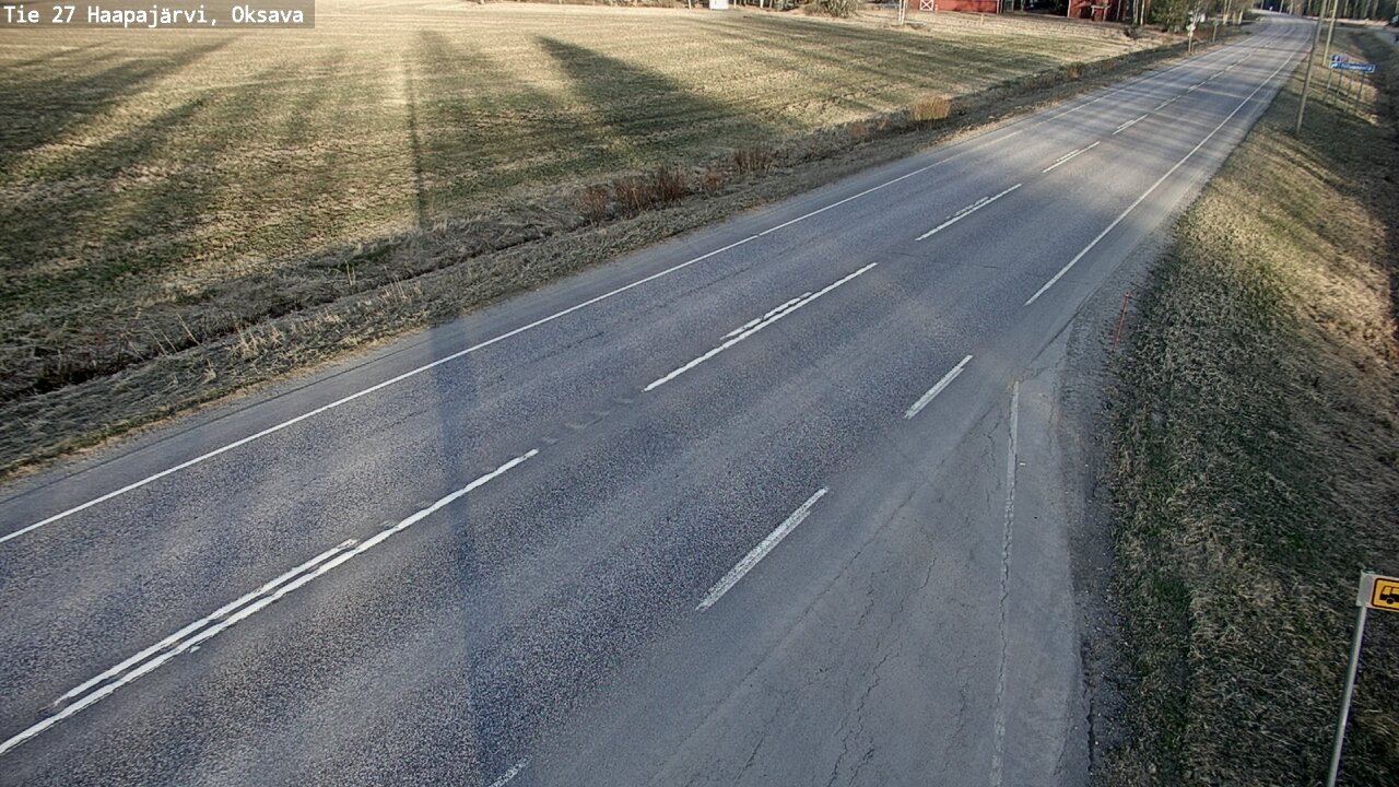 Kelikamerat Kuva Tie 27 Haapajärvi, Oksava, Haapajärvi, Pohjois-Pohjanmaa
