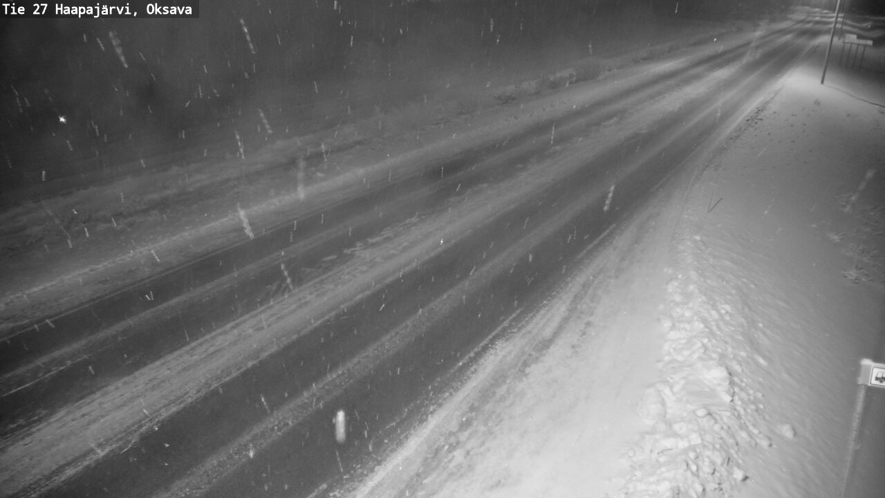 Kelikamerat Kuva Tie 27 Haapajärvi, Oksava, Haapajärvi, Pohjois-Pohjanmaa