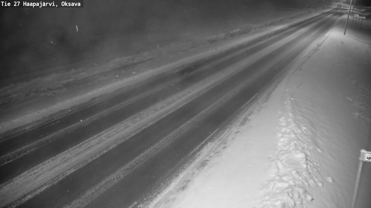Kelikamerat Kuva Tie 27 Haapajärvi, Oksava, Haapajärvi, Pohjois-Pohjanmaa