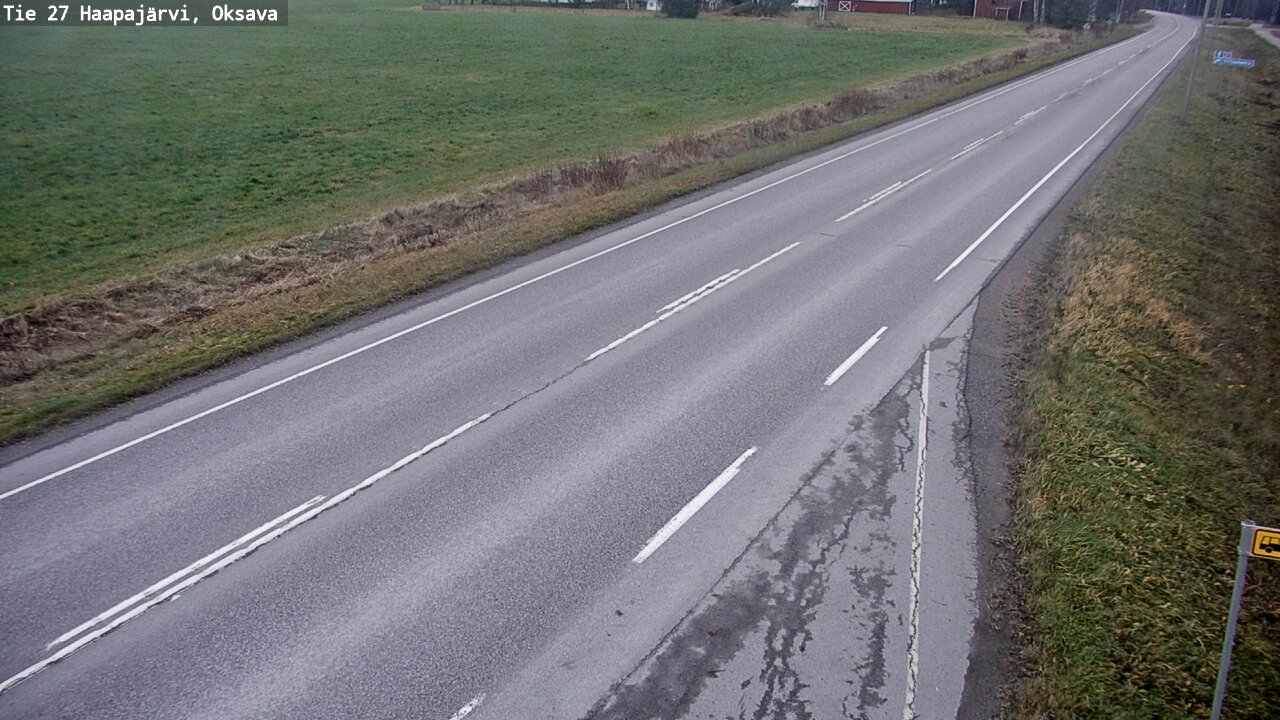 Kelikamerat Kuva Tie 27 Haapajärvi, Oksava, Haapajärvi, Pohjois-Pohjanmaa