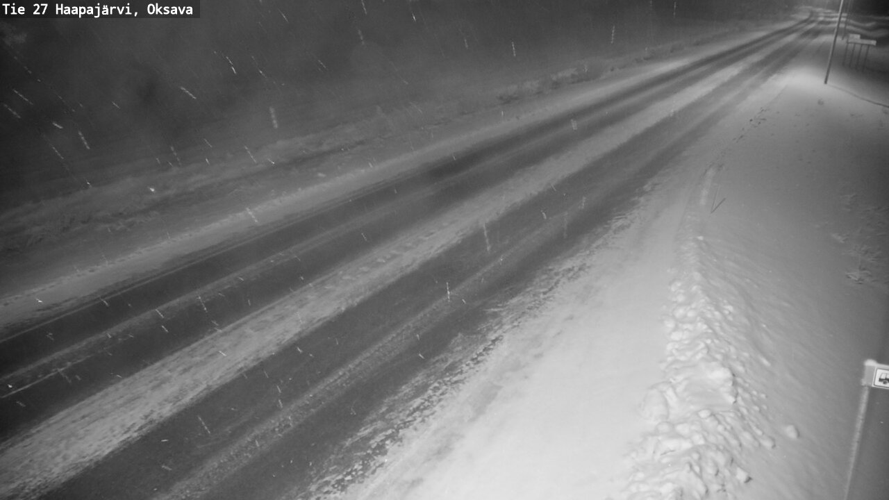 Kelikamerat Kuva Tie 27 Haapajärvi, Oksava, Haapajärvi, Pohjois-Pohjanmaa