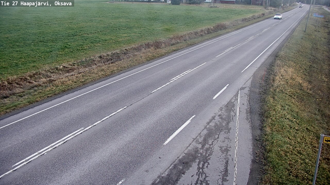 Kelikamerat Kuva Tie 27 Haapajärvi, Oksava, Haapajärvi, Pohjois-Pohjanmaa