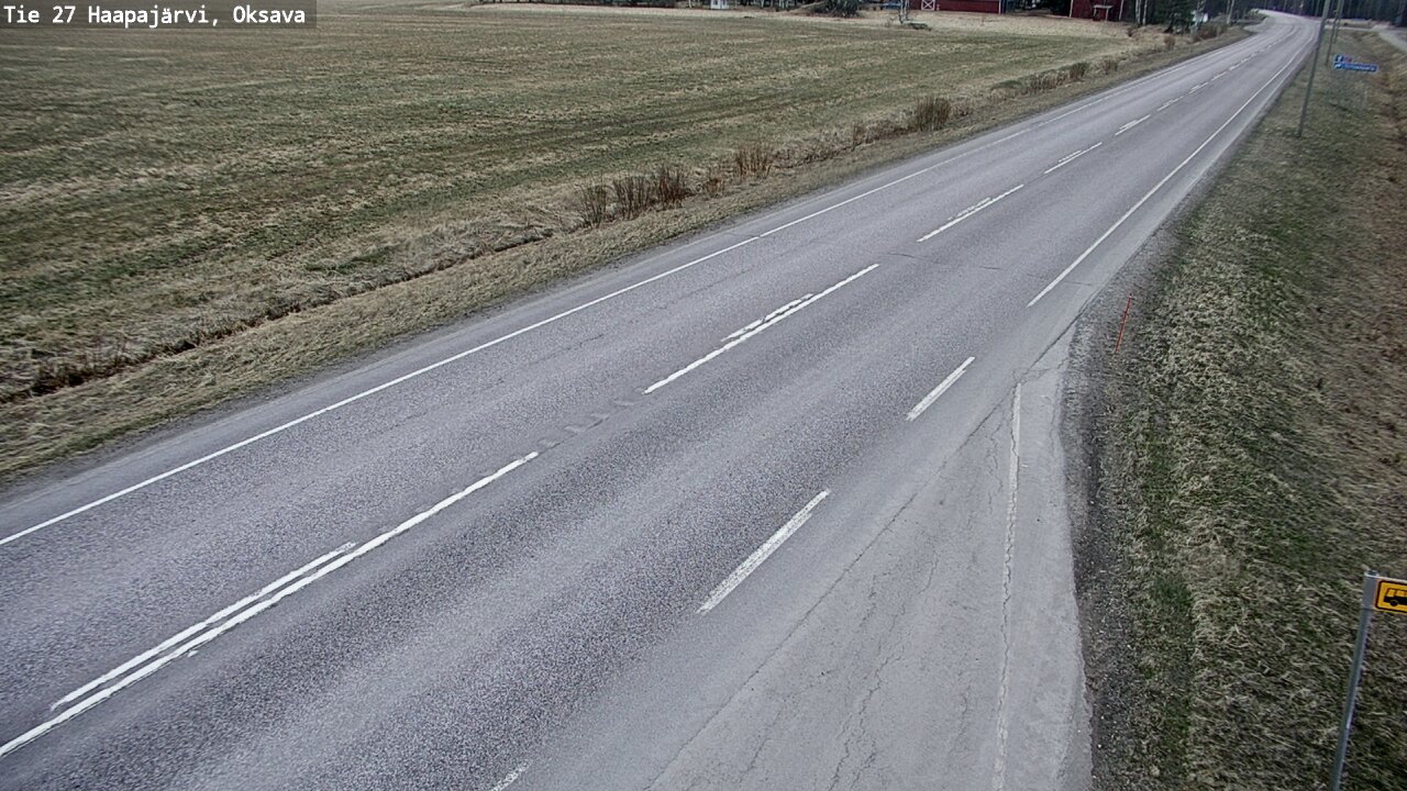 Kelikamerat Kuva Tie 27 Haapajärvi, Oksava, Haapajärvi, Pohjois-Pohjanmaa
