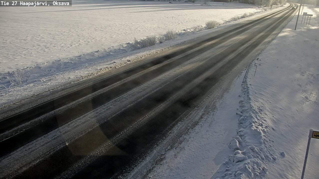 Kelikamerat Kuva Tie 27 Haapajärvi, Oksava, Haapajärvi, Pohjois-Pohjanmaa