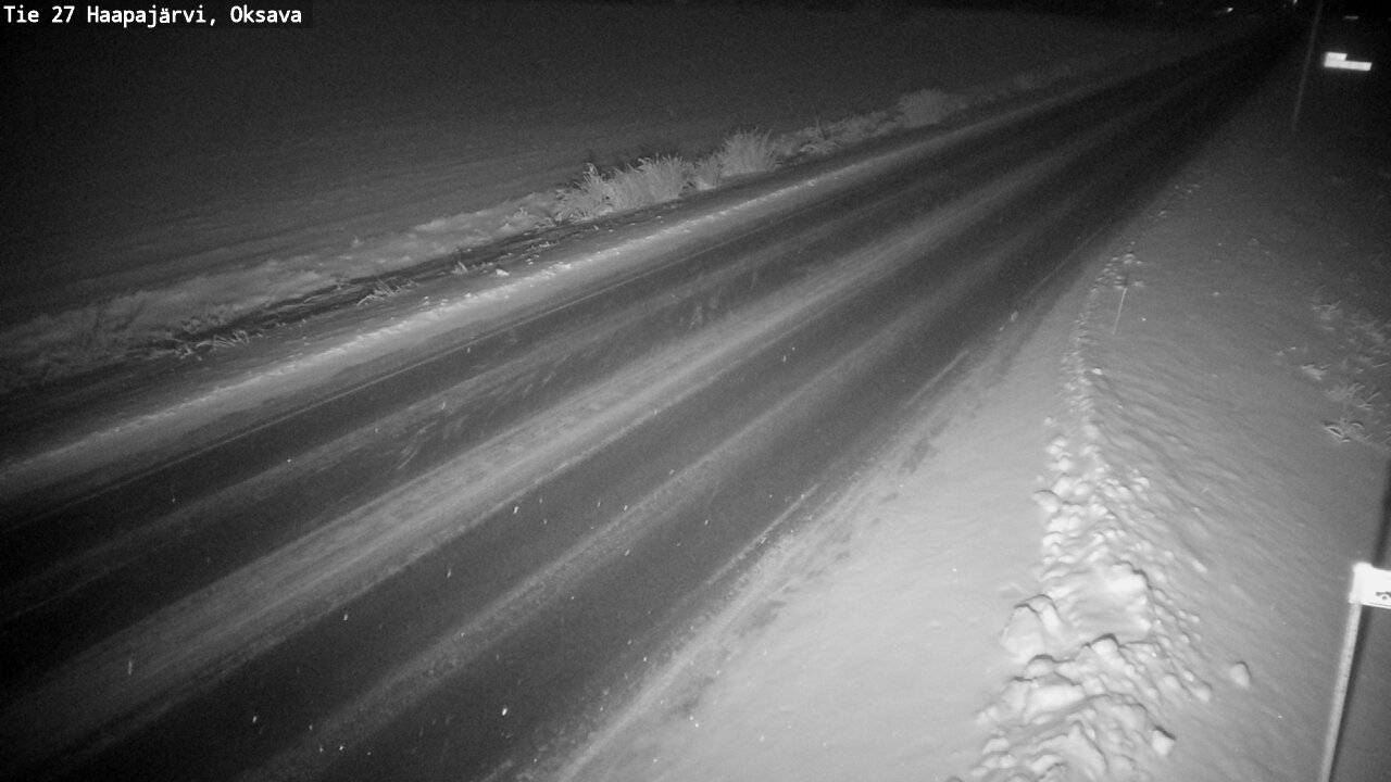 Kelikamerat Kuva Tie 27 Haapajärvi, Oksava, Haapajärvi, Pohjois-Pohjanmaa