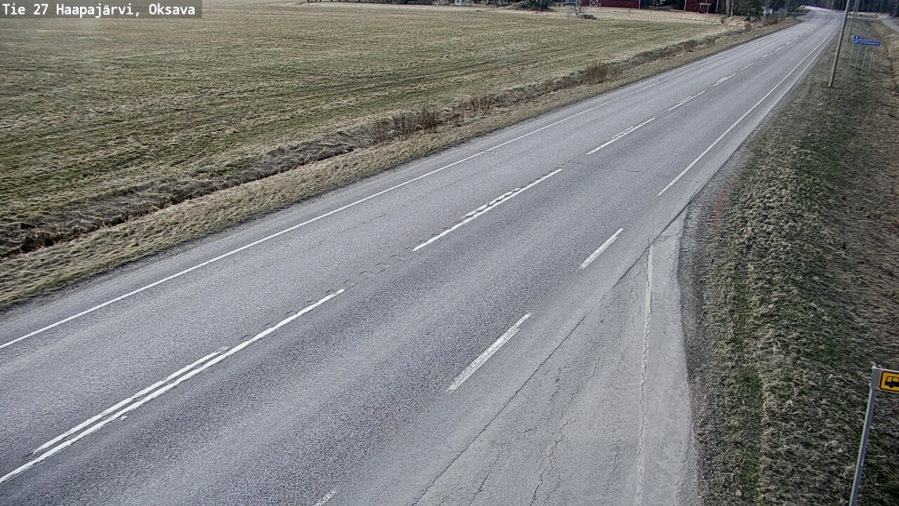 Kelikamerat Kuva Tie 27 Haapajärvi, Oksava, Haapajärvi, Pohjois-Pohjanmaa