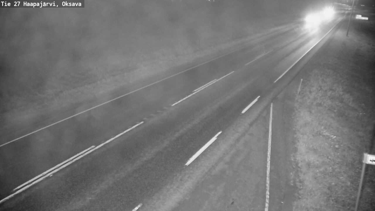 Kelikamerat Kuva Tie 27 Haapajärvi, Oksava, Haapajärvi, Pohjois-Pohjanmaa