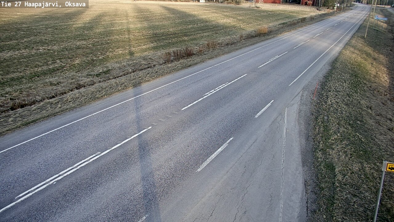 Kelikamerat Kuva Tie 27 Haapajärvi, Oksava, Haapajärvi, Pohjois-Pohjanmaa