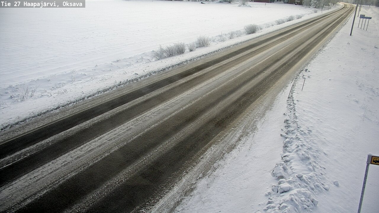 Kelikamerat Kuva Tie 27 Haapajärvi, Oksava, Haapajärvi, Pohjois-Pohjanmaa
