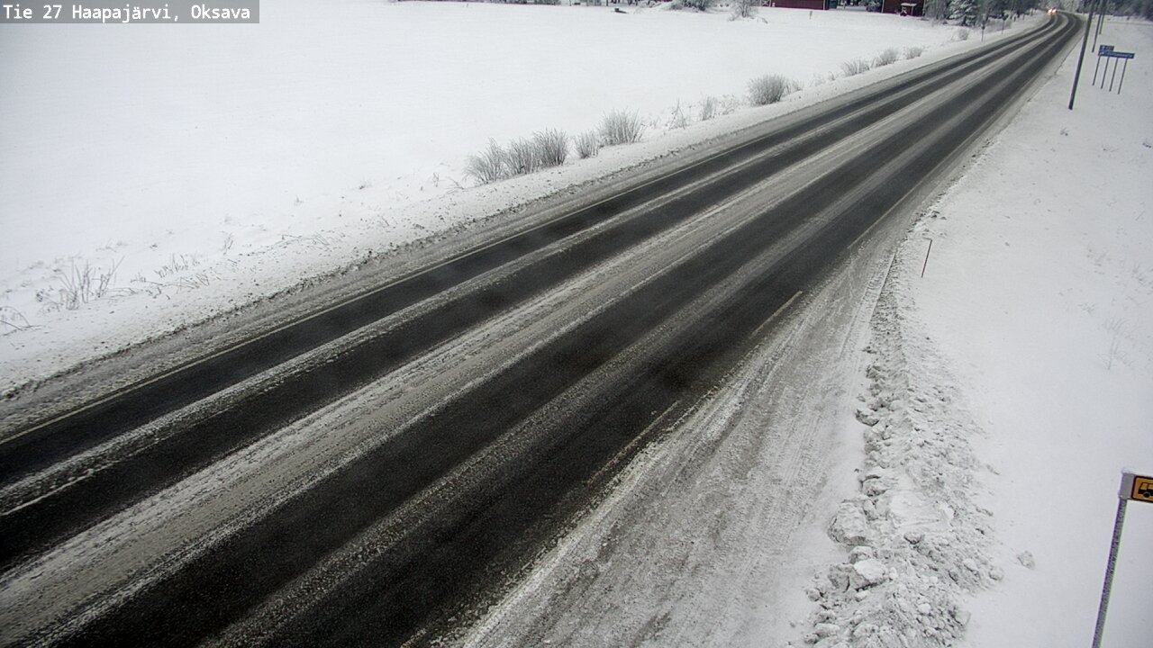 Kelikamerat Kuva Tie 27 Haapajärvi, Oksava, Haapajärvi, Pohjois-Pohjanmaa