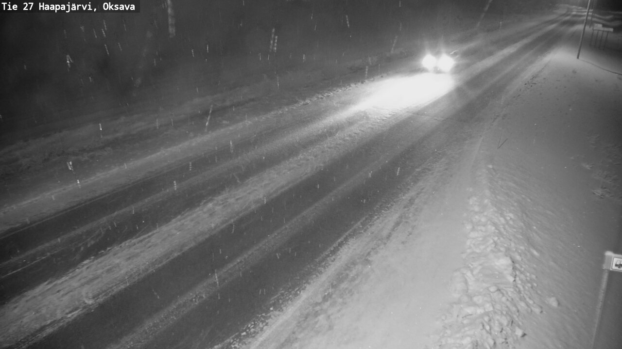 Kelikamerat Kuva Tie 27 Haapajärvi, Oksava, Haapajärvi, Pohjois-Pohjanmaa