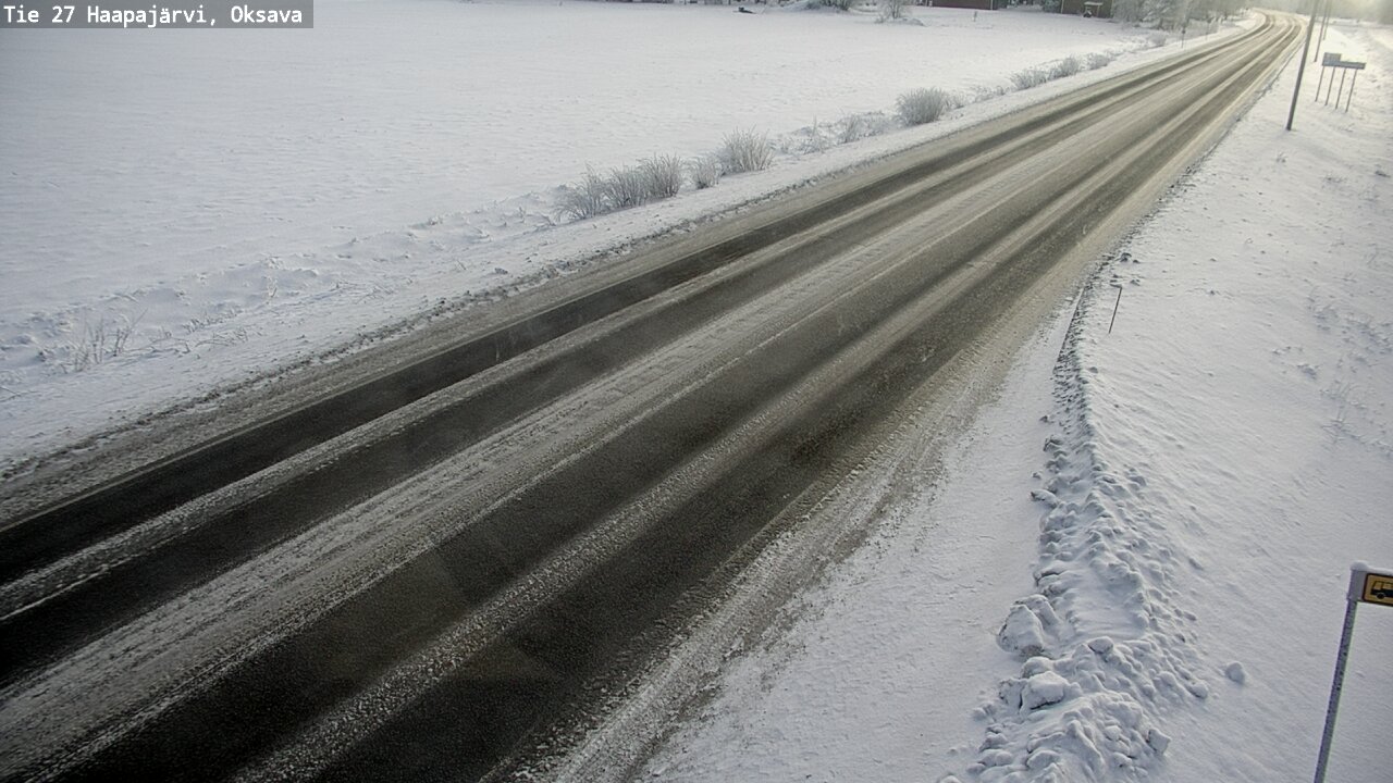 Kelikamerat Kuva Tie 27 Haapajärvi, Oksava, Haapajärvi, Pohjois-Pohjanmaa