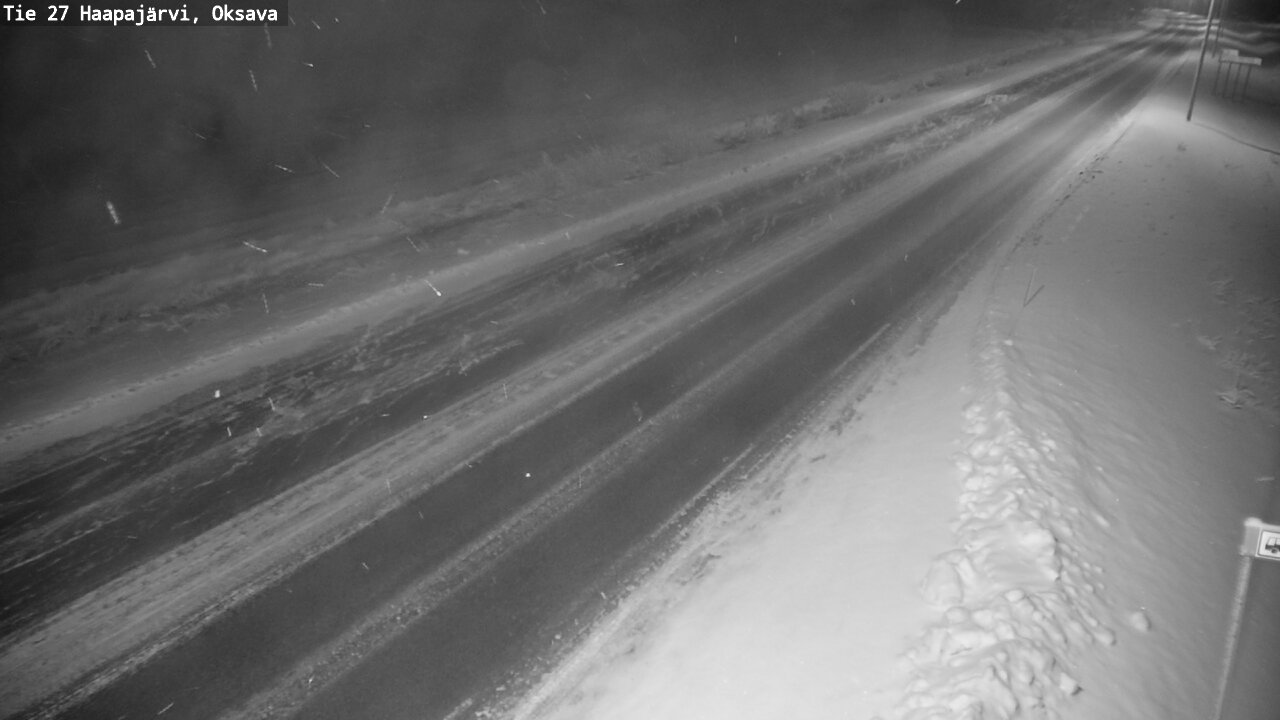 Kelikamerat Kuva Tie 27 Haapajärvi, Oksava, Haapajärvi, Pohjois-Pohjanmaa