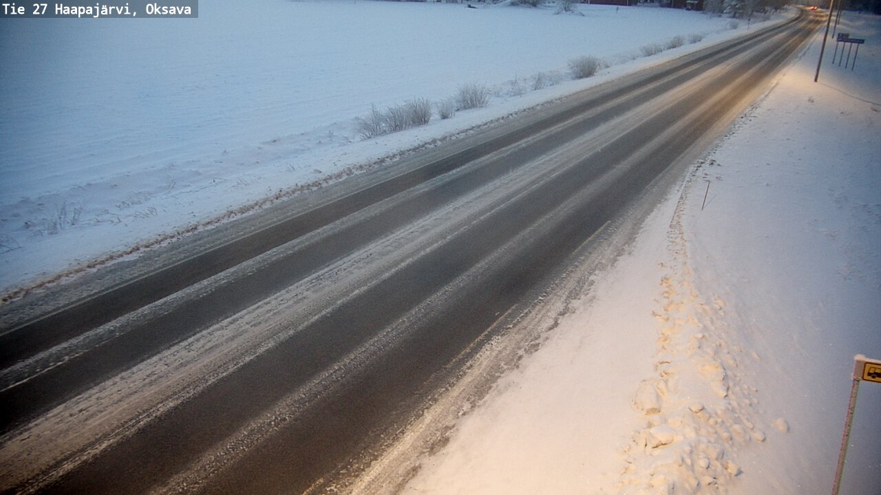 Kelikamerat Kuva Tie 27 Haapajärvi, Oksava, Haapajärvi, Pohjois-Pohjanmaa