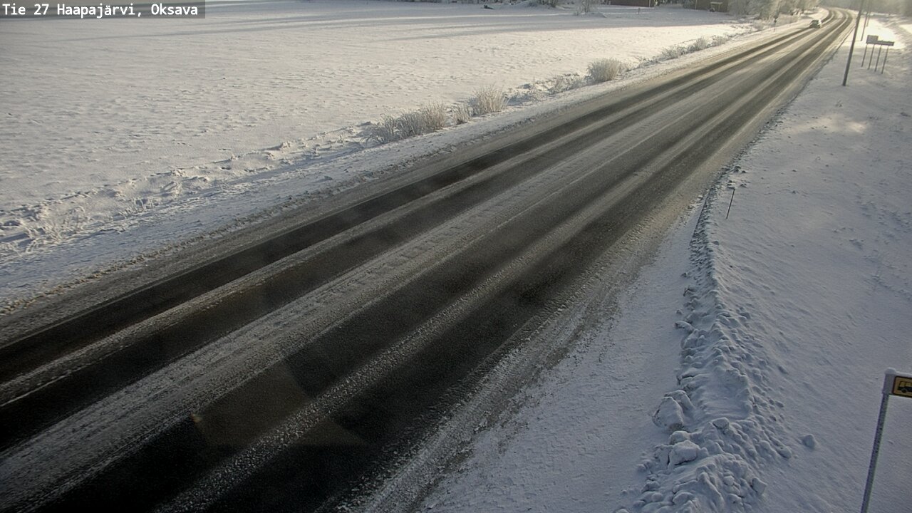 Kelikamerat Kuva Tie 27 Haapajärvi, Oksava, Haapajärvi, Pohjois-Pohjanmaa