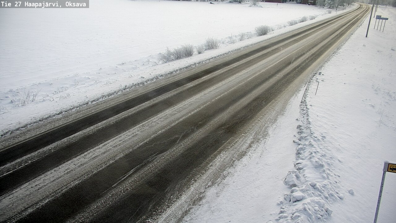 Kelikamerat Kuva Tie 27 Haapajärvi, Oksava, Haapajärvi, Pohjois-Pohjanmaa