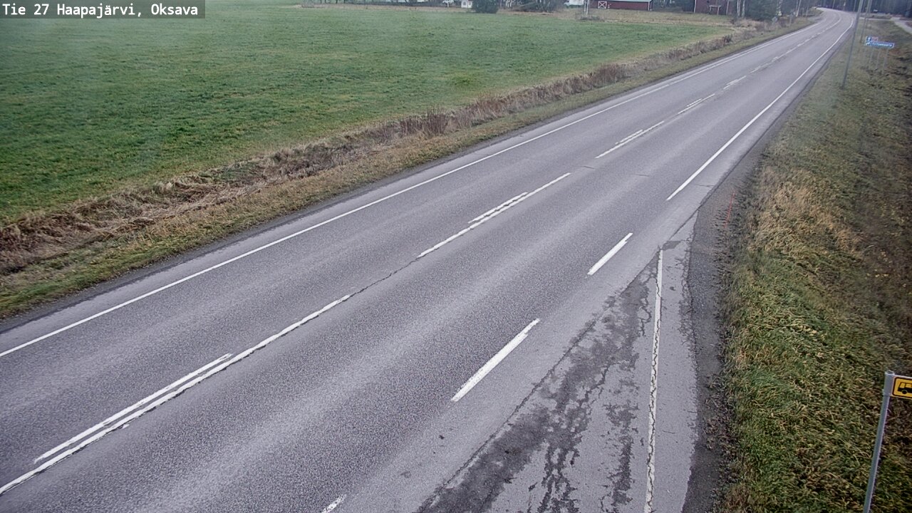 Kelikamerat Kuva Tie 27 Haapajärvi, Oksava, Haapajärvi, Pohjois-Pohjanmaa