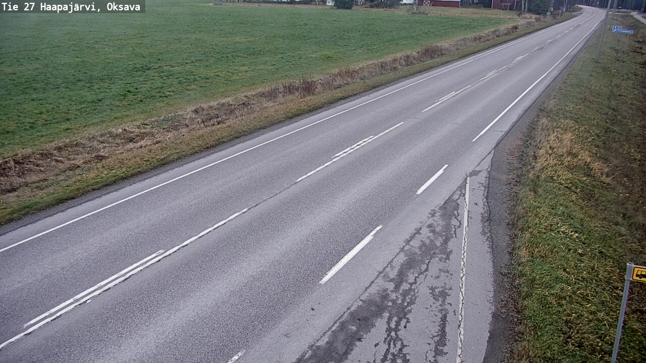 Kelikamerat Kuva Tie 27 Haapajärvi, Oksava, Haapajärvi, Pohjois-Pohjanmaa