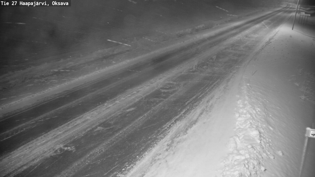 Kelikamerat Kuva Tie 27 Haapajärvi, Oksava, Haapajärvi, Pohjois-Pohjanmaa
