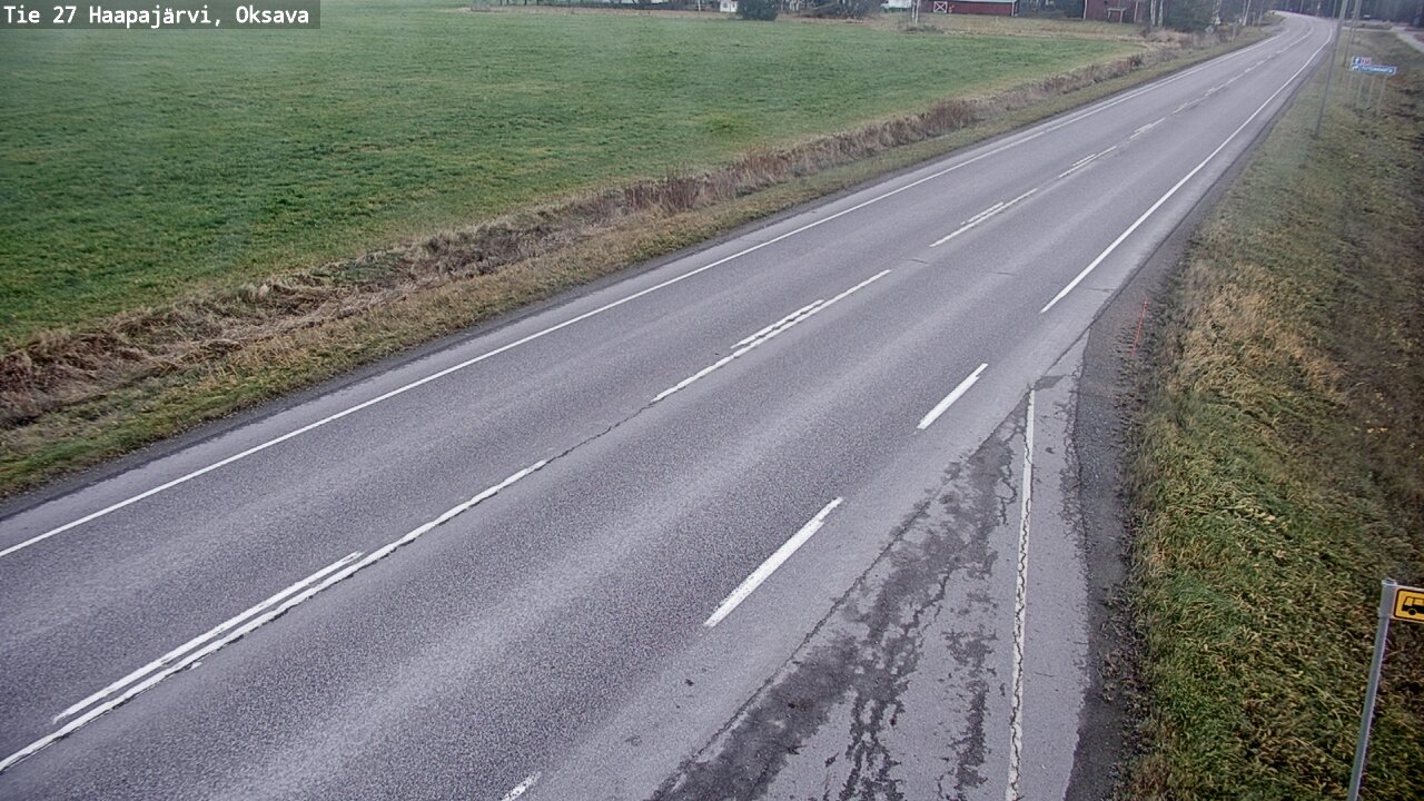 Kelikamerat Kuva Tie 27 Haapajärvi, Oksava, Haapajärvi, Pohjois-Pohjanmaa
