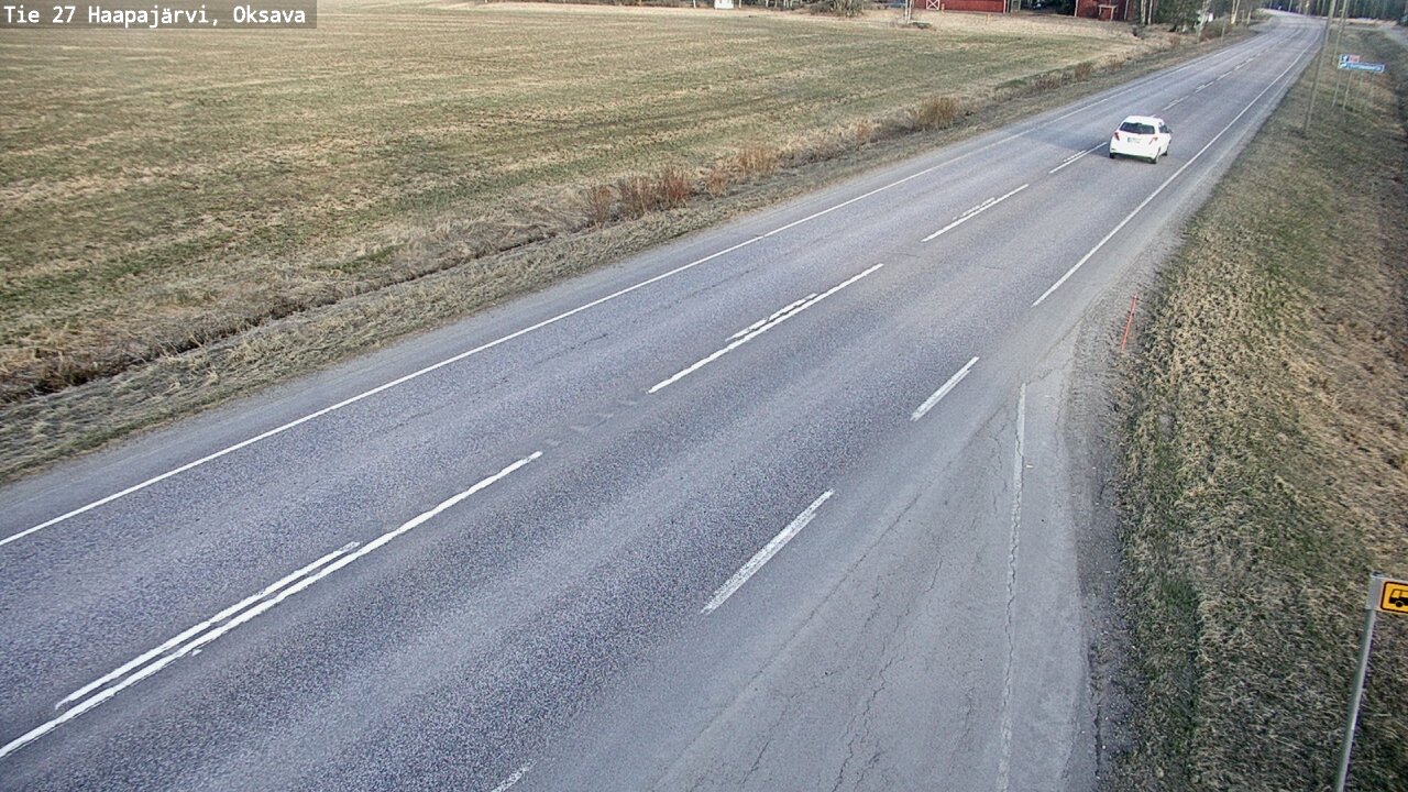 Kelikamerat Kuva Tie 27 Haapajärvi, Oksava, Haapajärvi, Pohjois-Pohjanmaa