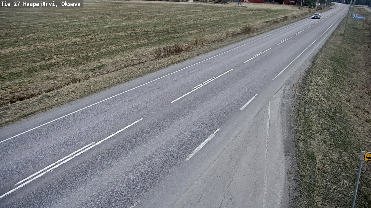 Kelikamerat Kuva Tie 27 Haapajärvi, Oksava, Haapajärvi, Pohjois-Pohjanmaa
