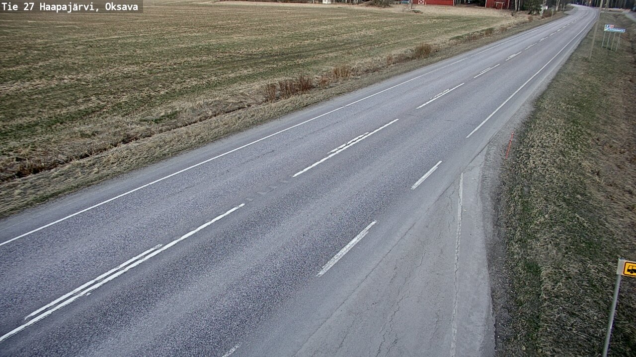 Kelikamerat Kuva Tie 27 Haapajärvi, Oksava, Haapajärvi, Pohjois-Pohjanmaa
