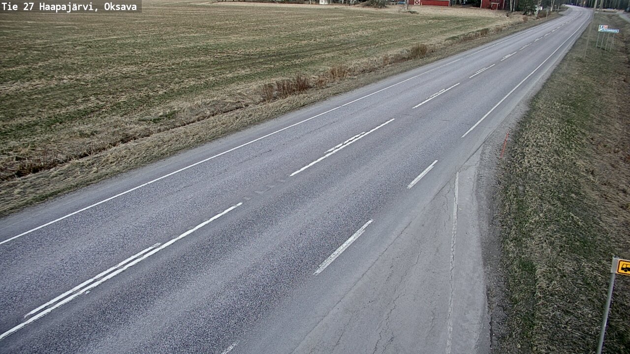 Kelikamerat Kuva Tie 27 Haapajärvi, Oksava, Haapajärvi, Pohjois-Pohjanmaa