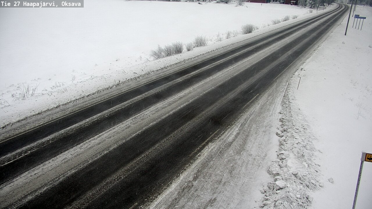 Kelikamerat Kuva Tie 27 Haapajärvi, Oksava, Haapajärvi, Pohjois-Pohjanmaa