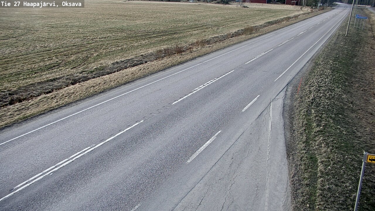 Kelikamerat Kuva Tie 27 Haapajärvi, Oksava, Haapajärvi, Pohjois-Pohjanmaa