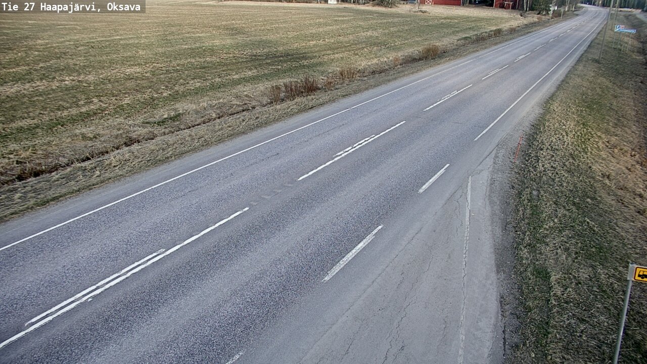 Kelikamerat Kuva Tie 27 Haapajärvi, Oksava, Haapajärvi, Pohjois-Pohjanmaa