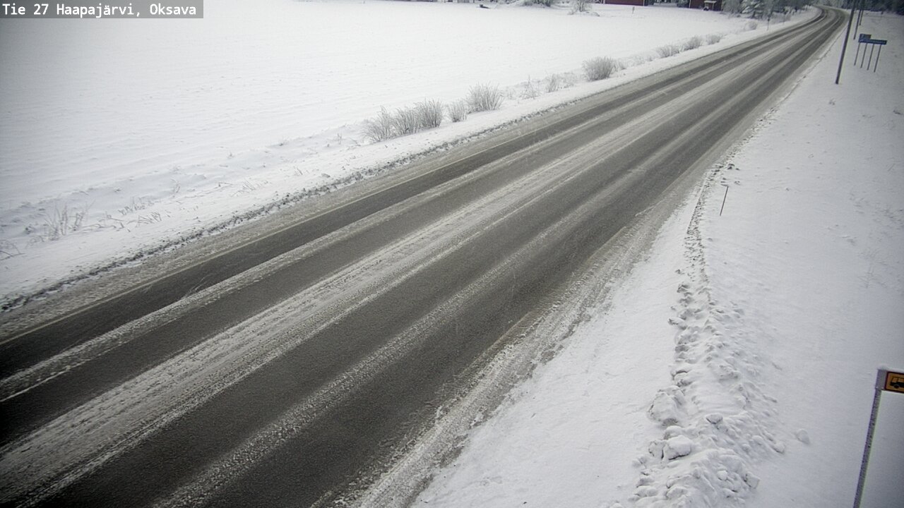 Kelikamerat Kuva Tie 27 Haapajärvi, Oksava, Haapajärvi, Pohjois-Pohjanmaa