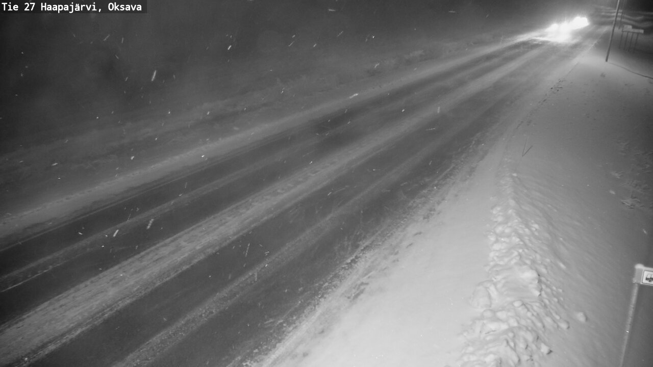 Kelikamerat Kuva Tie 27 Haapajärvi, Oksava, Haapajärvi, Pohjois-Pohjanmaa