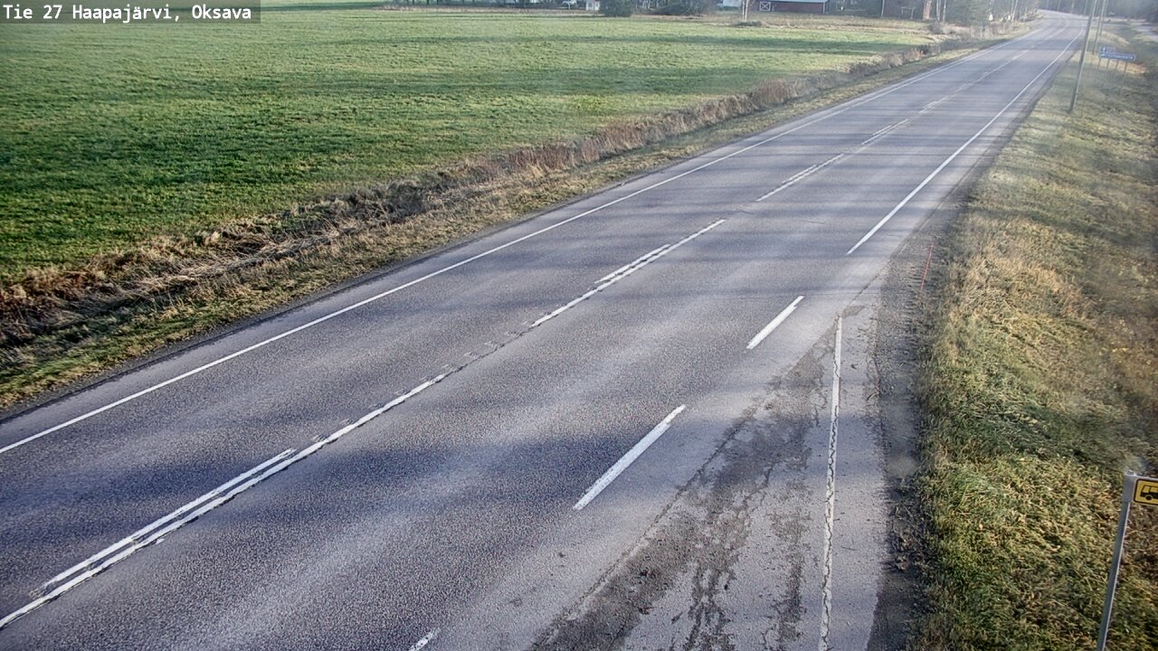 Kelikamerat Kuva Tie 27 Haapajärvi, Oksava, Haapajärvi, Pohjois-Pohjanmaa