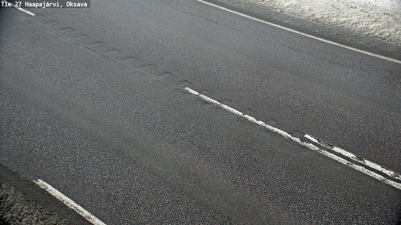 Weather Camera Image Road 27 Haapajärvi, Oksava, Haapajärvi, Pohjois-Pohjanmaa