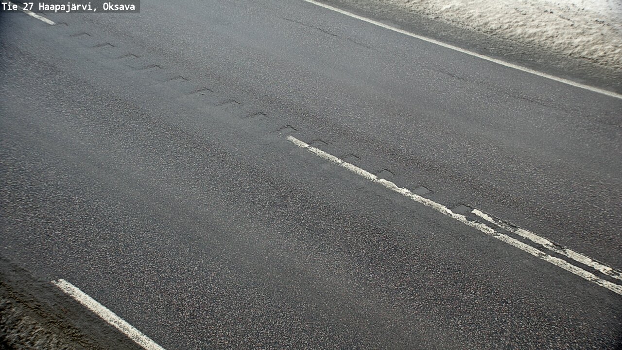 Weather Camera Image Road 27 Haapajärvi, Oksava, Haapajärvi, Pohjois-Pohjanmaa