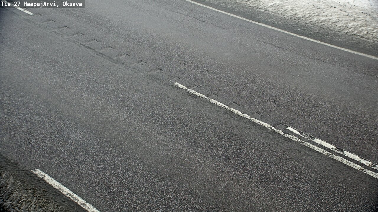 Weather Camera Image Road 27 Haapajärvi, Oksava, Haapajärvi, Pohjois-Pohjanmaa
